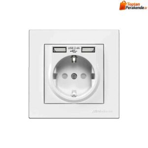 Mutlusan-Rita-Ikili-Usb-li-Toprakli-Priz-Beyaz.jpg Mutlusan Rita İkili Usb li Topraklı Priz Beyaz